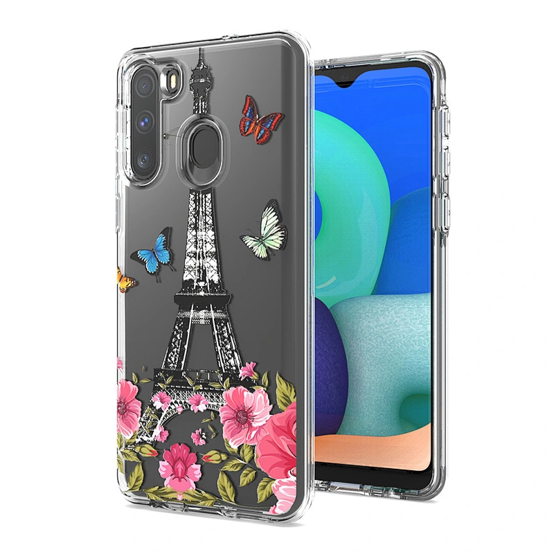 fashionable phone case custom phone cover with painted picture for Samsung A21