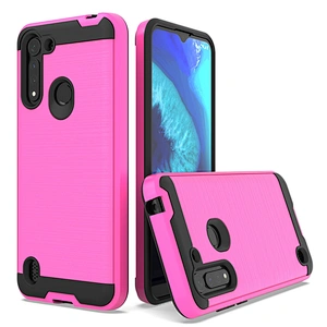 High quality guangzhou factory PC TPU mobile phone case cover for Motorola G8 power lite one fusion plus