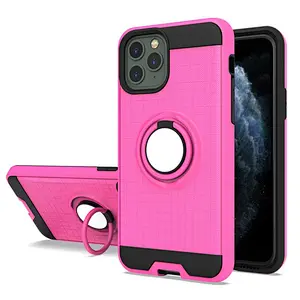 tpu pc Finger ring holder mobile back case for IPhone 11 pro max cell phone case cover