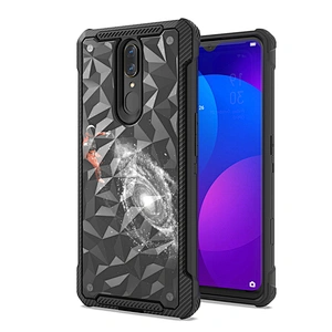 Luxury Mobile Phone Accessories for Oppo 2 in 1 Back Cover with Customized Sticker for Oppo F11