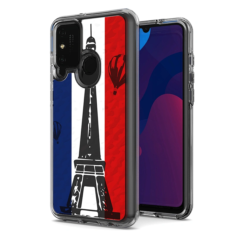 Soft TPU Hard PC Phone Cover De Celular with IMD Printed Stickers for Huawei Y5P Y6P Y8S Y7P