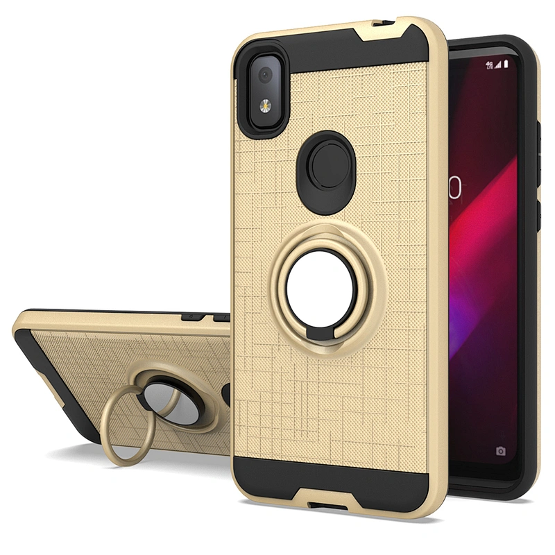 New arrival models fashionable phone case with 360 rotating ring holder for TCL Revvl 4 Plus 5G