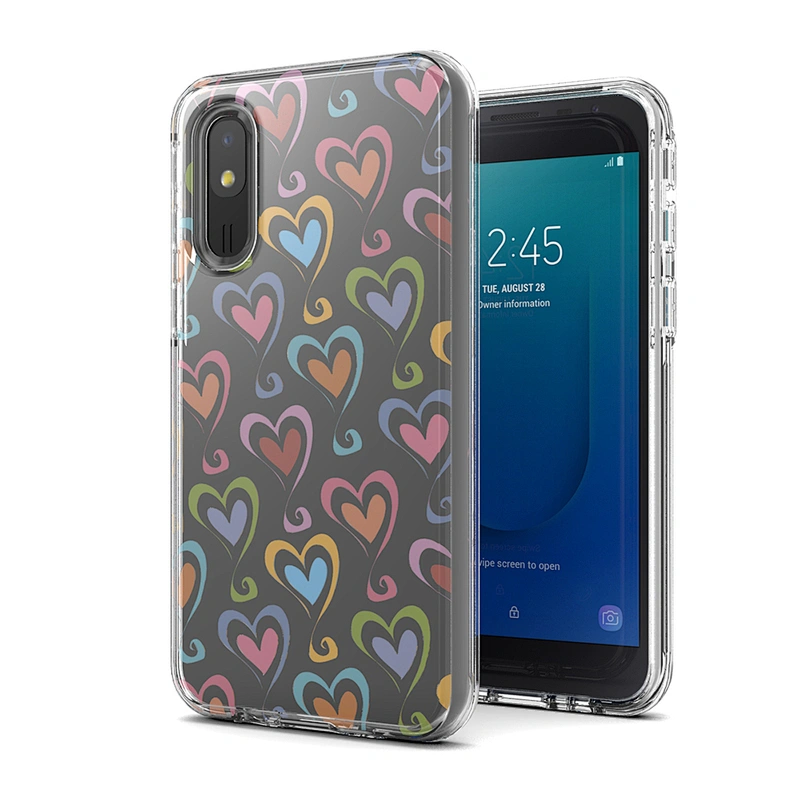 Transparent mobile phone cases for Samsung A260 High Clear back shell with Custom Pictures for Samsung A2 Core