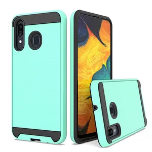 New Arrivals Brushed Carbon Fiber Phone Cover Cell Phone Case for Samsung A01 A10 A20 A30 A50