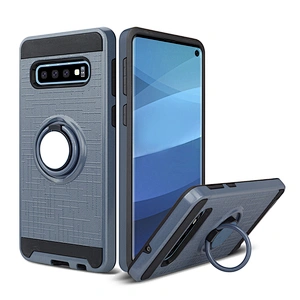 Hot Selling Shockproof Ring Kickstand Car Bracket Phone Case Accessories for Samsung M10 A10