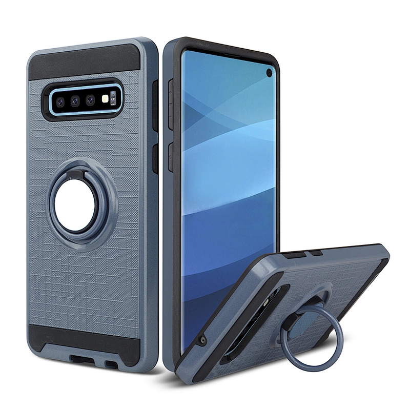 Hot Selling Shockproof Ring Kickstand Car Bracket Phone Case Accessories for Samsung M10 A10