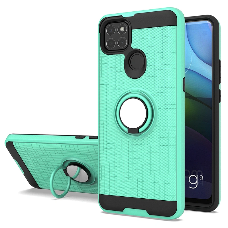2 in 1 tpu hard pc back covers custom phone accessories cases for Motorola G9 Plus Play Power