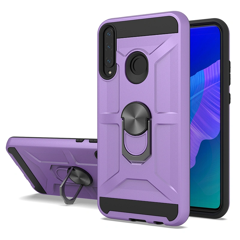 Anti shock fundas de celulares case phone cover with metal ring for Huawei Y7P Y7A P Smart 2021