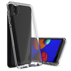 Wholesale Funda De Telefono Custom Shockproof Transparent Case For Samsung A01 Core S20 FE A42 S21