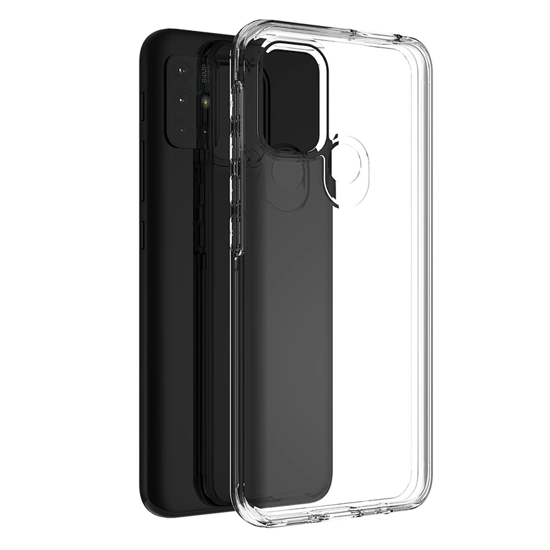 Sublimation blank tpu pc transparent cover ultra clear phone case for Motorola G 5G G10 G30