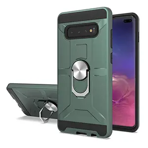 Hot products for Samsung mobile phone case shockproof back covers with ring kickstand for Samsung S10 Plus