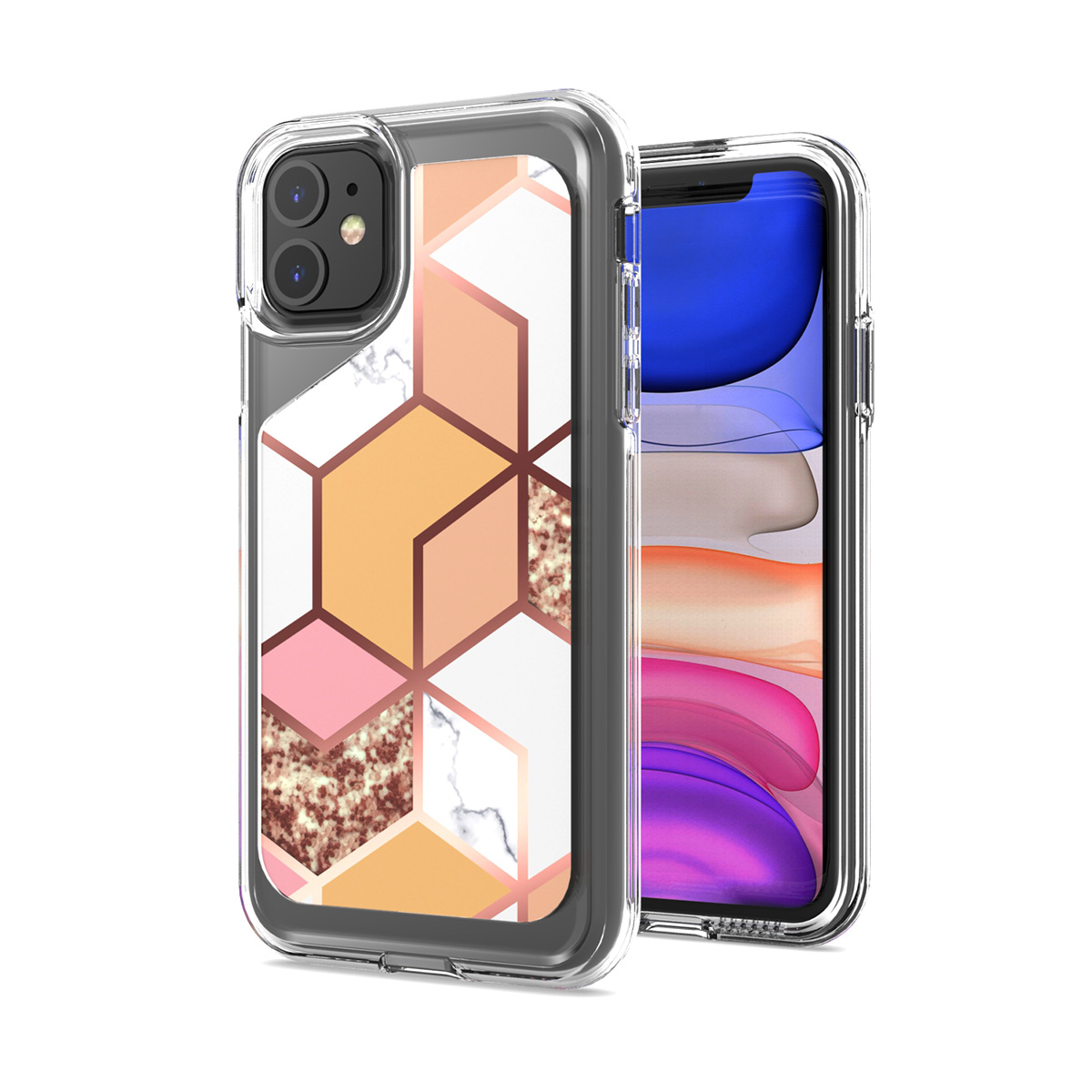 Unique Pattern Customized Personalized marble imd phone case For IPhone 11 pro xr xs max 12