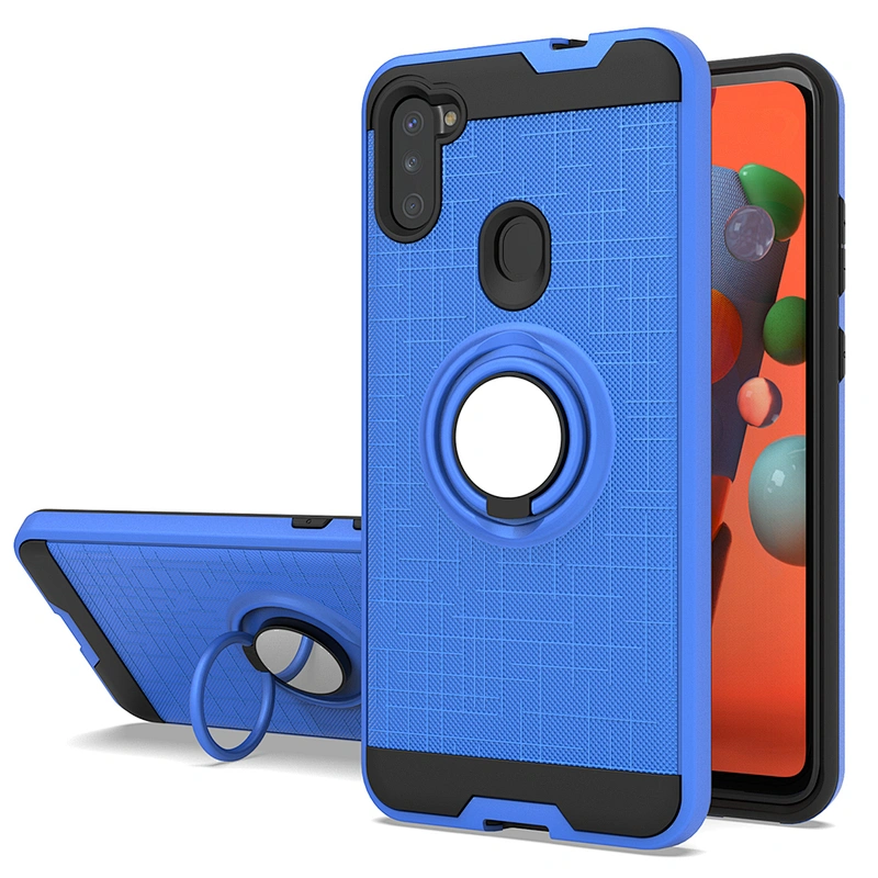 360 degree Ring Holder Kickstand Mobile Cell Phone Case For Samsung A11 A31 A71 A21S Note 20 Plus