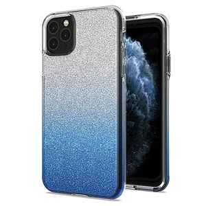 Universal Stylish Luxurious Clear Glitter Cell Phone Case for Samsung A01 A11 A21 A51 A71