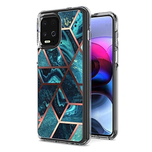 New arrival custom IMD marble design phone case for Motorola Edge S G10 G30