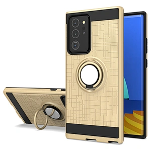 Anti-fall shockproof tpu pc 2 in 1 bulk phone cases ring holder for Samsung Note 20 Ultra