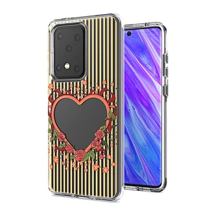 Customise floral PC cell phone case for SAMSUNG S20 plus A11 S20 Note 10 Lite A80 A71