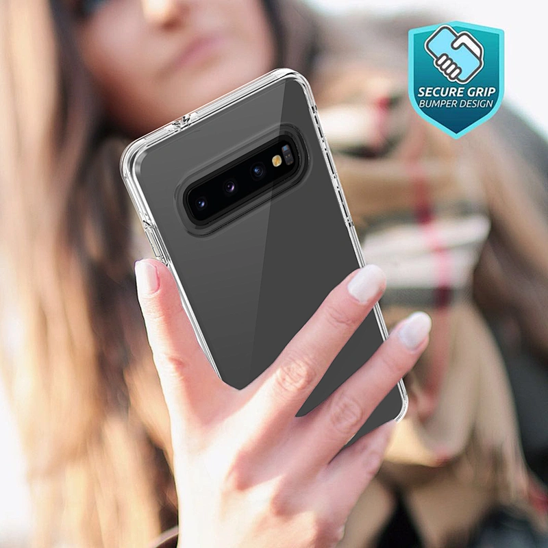 Transparent phone accessories clear tpu pc customized combo back housing for Samsung A80 A90