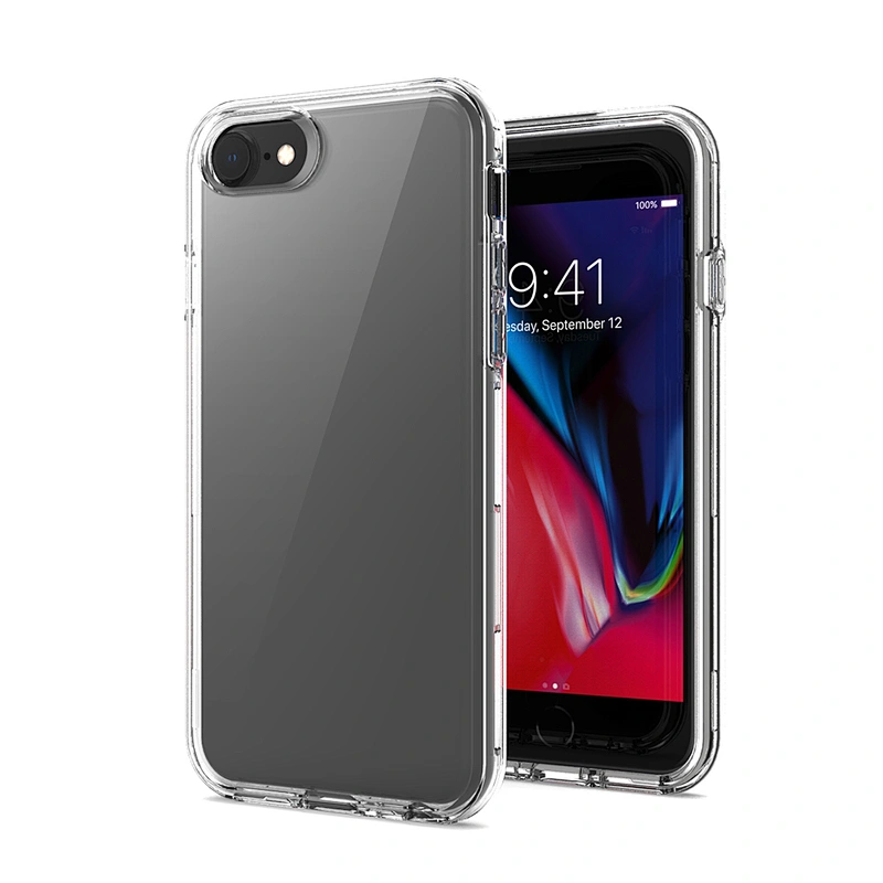 Small Quantity Dual Layer High Clear Mobile Phone Cover for iPhone 7 8 9 SE