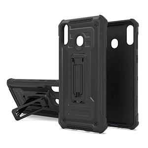 Cool design cheapest kickstand mobile accessories phone case for Samsung A10 M10 M20 M30 A40S
