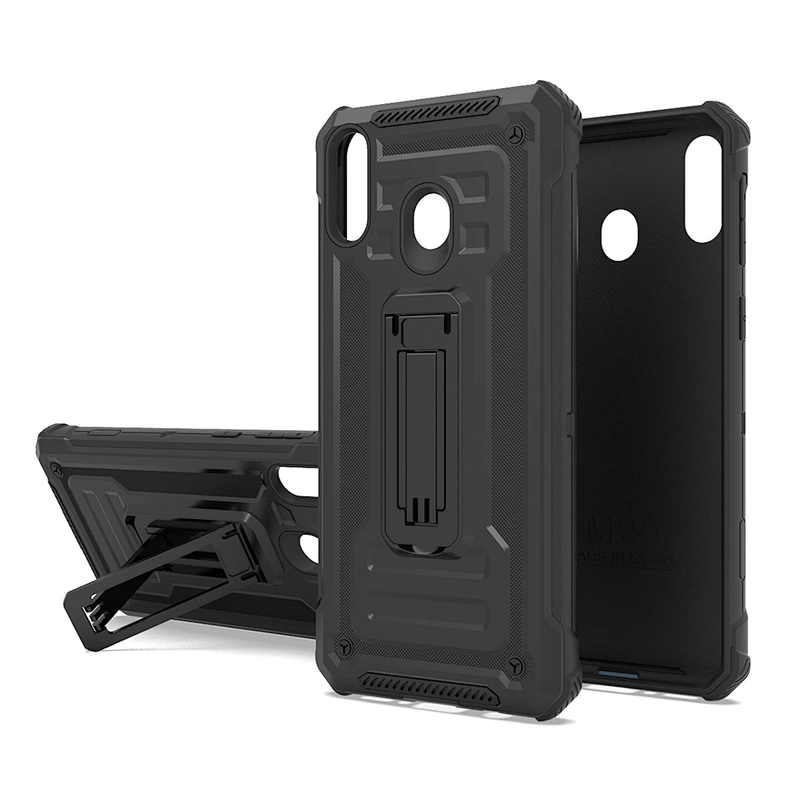 Cool design cheapest kickstand mobile accessories phone case for Samsung A10 M10 M20 M30 A40S