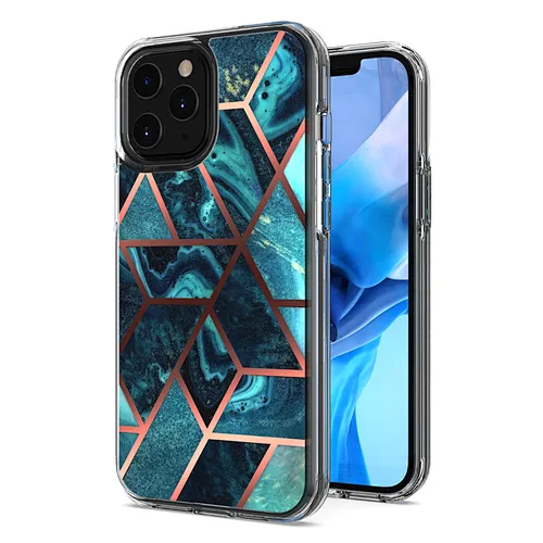 Custom Printed Marble Back Cover TPU PC Celular Accessories Mobile Phone Case For iPhone 6 7 8 X XS XR 11 Pro Max 12 Mini
