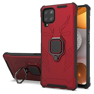 Shockproof Bumper Design Iron Ring Holder Cell Phone Cover Case for Samsung A32 A52 A72 A12