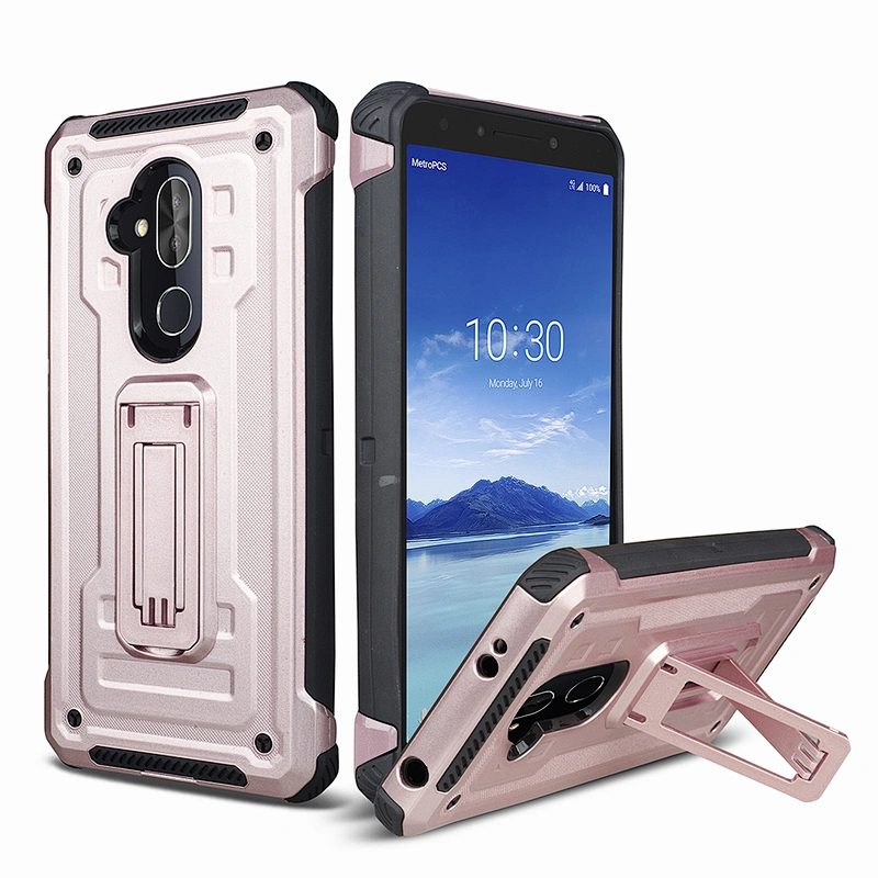 2 In 1Tpu Pc Kickstan ring holder magnetic mobile phone case for OPPO RENO