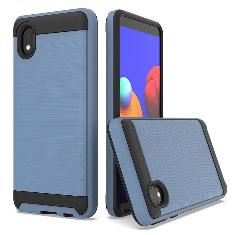 Wholesale anti-shock brushed printing mobile cell phone cover for Samsung A01 Core A11 A21 A31 A51 A71