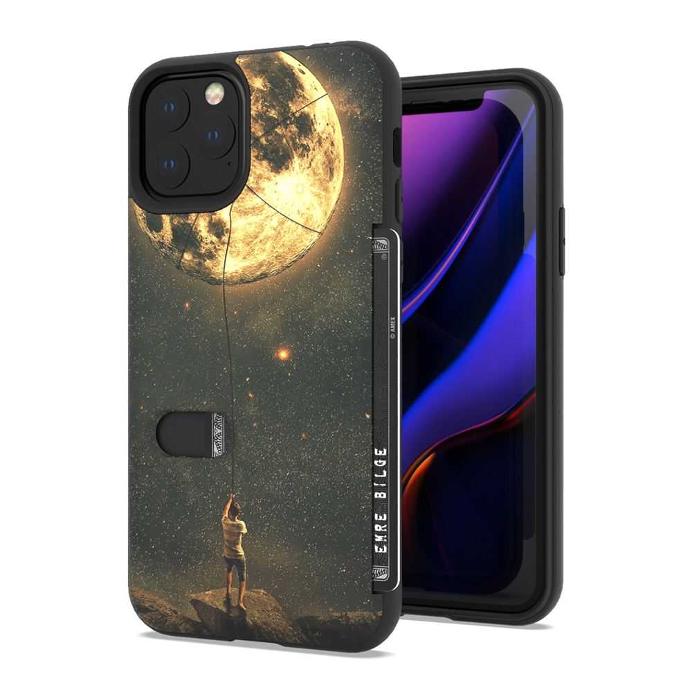 Customized Card Slot Mobile Phone Cover Case For iPhone 7 Plus 8 Plus X XR XS 11 Pro Max