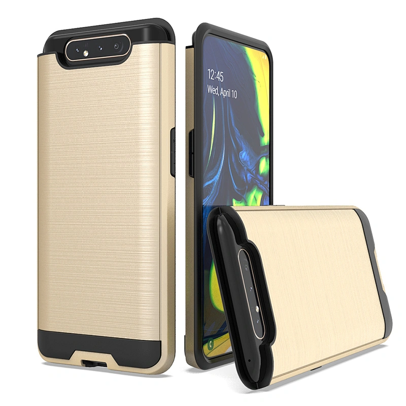 Wholesale 2 in 1 PC TPU phone case luxury pattern phone back cover for Samsung A80 A90