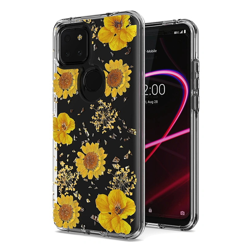 Customize custom flower design printing phone case for T mobile TCL revvl 4 PLUS