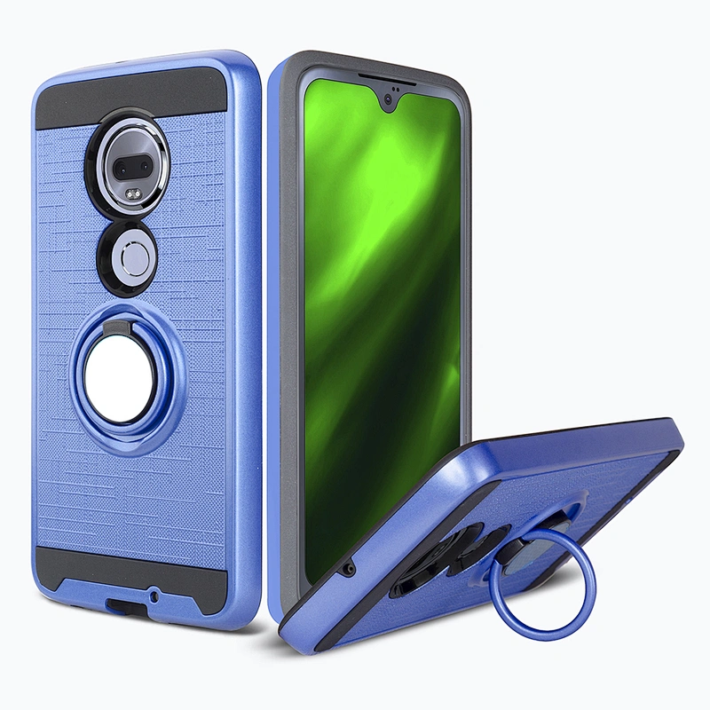 newest anti gravity telephone shell phone case with Magnetic car kickstand phone cover for moto g7