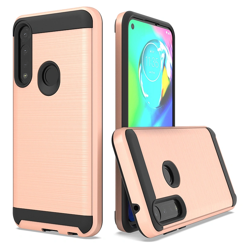 High Quality Carbon Fiber Back Cover Cell Phone Case for Motorola Moto G8 G Power Lite Play
