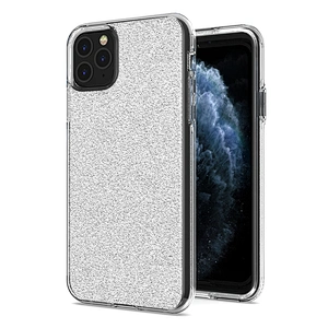 Pretty 3 in 1 Combo Glitter Bling Flash Paper Phone Case For IPhone 11 12 Pro Max mini