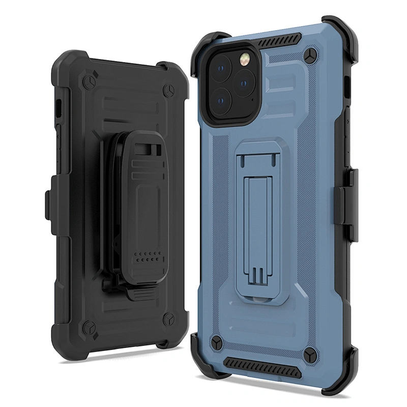 Wholesale 2 in 1 shockproof belt clip mobile phone case for IPhone 11 Pro MAX case