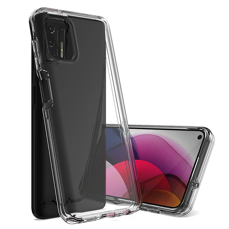 Customizable Clear Back Covers TPU PC Mobile Phone Case For Motorola G Stylus 2021 Play Power G10 G30