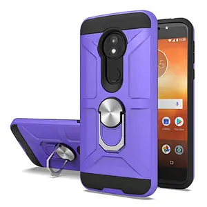 Completed Models Ring Holder Kickstand Phone Back Cover For Motorola Moto G6 G7 G8 Play Plus Power