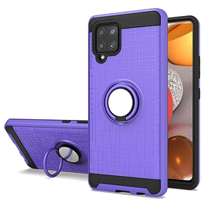 Amazon New Products Ring Holder TPU Hybrid 2 In 1 Combo Phone Case For Samsung A42 5G S30 Plus Ultra