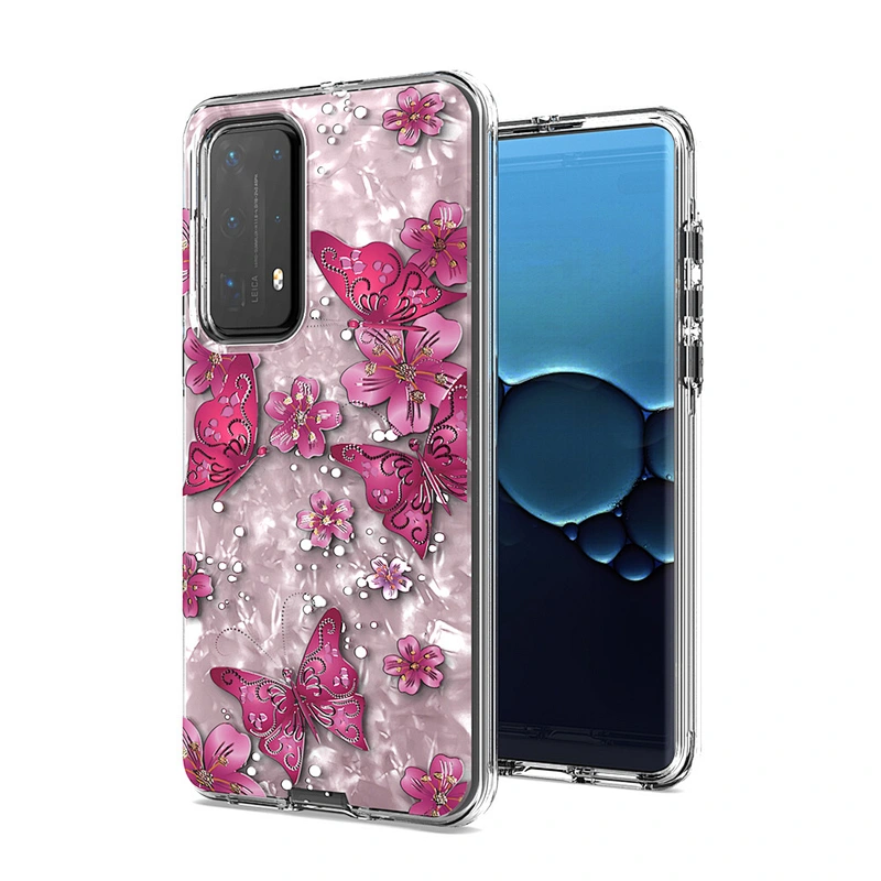 New arrival wholesale 3 in 1 custom design hard phone case phone cover for Huawei P40 P40 Lite
