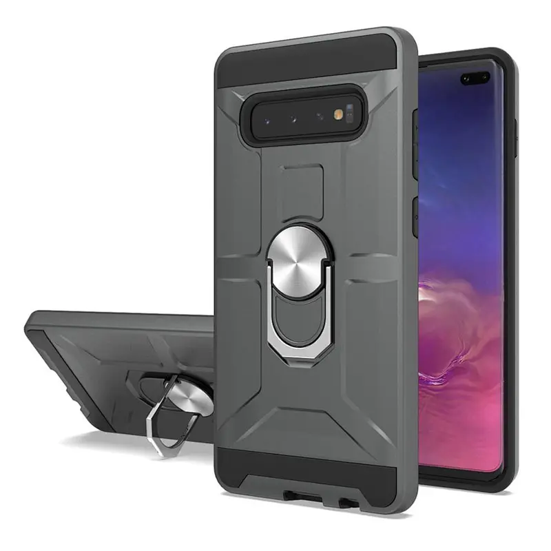 Hot selling 2 in 1 shockproof Kickstand cell phone cover For Samsung S10 S10plus S10e