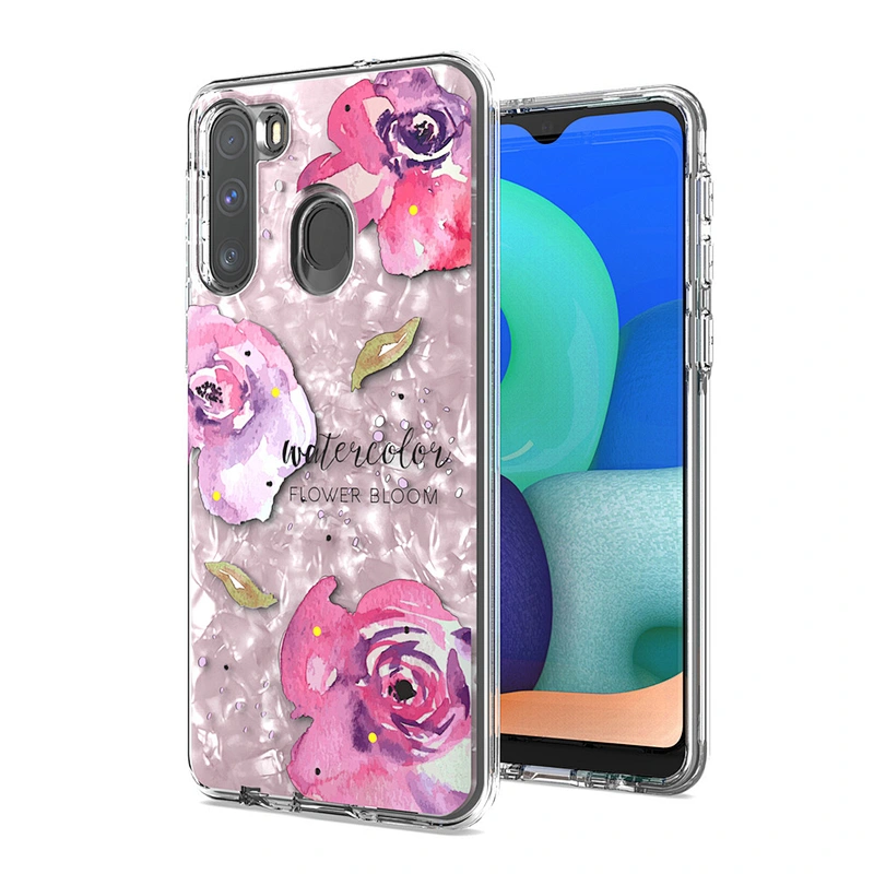 Custom 3 in 1 printing design cell phone case back cover for Samsung A11 A21 A31 A21S