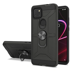 Rose Gold Hot Selling 360 Degree Rotation Ring Holder Phone Case For TCL revvl 4 Plus 5G