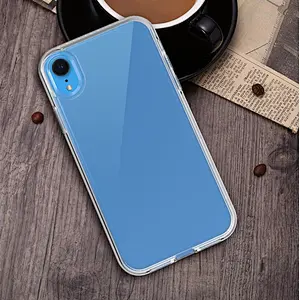 Best quality phone accessories clear tpu customized printing pc mobile case with for Iphone XR