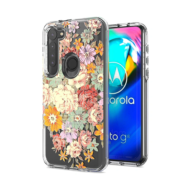 Custom PC TPU cell phone case print transparent cover case for Motorola G power 2020 One Pro G8 Power