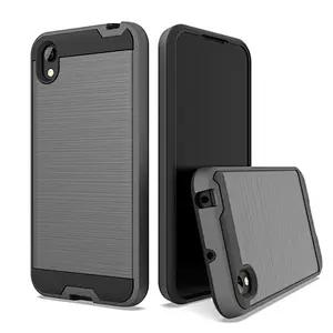 brushed metal case for Huawei Y7 2019/Y7 PRO 2019/Y7 PRIME 2019 for veruse case cover