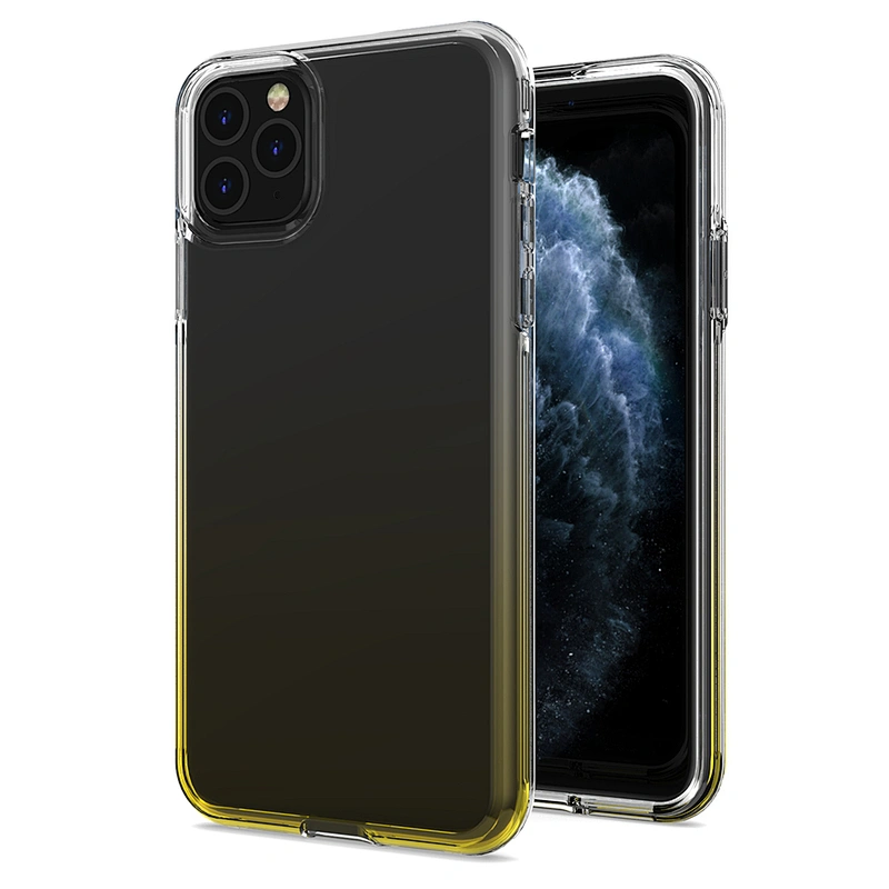 2 in 1 clear tpu gradient pc shockproof phone case for Motorola Moto G Stylus Power