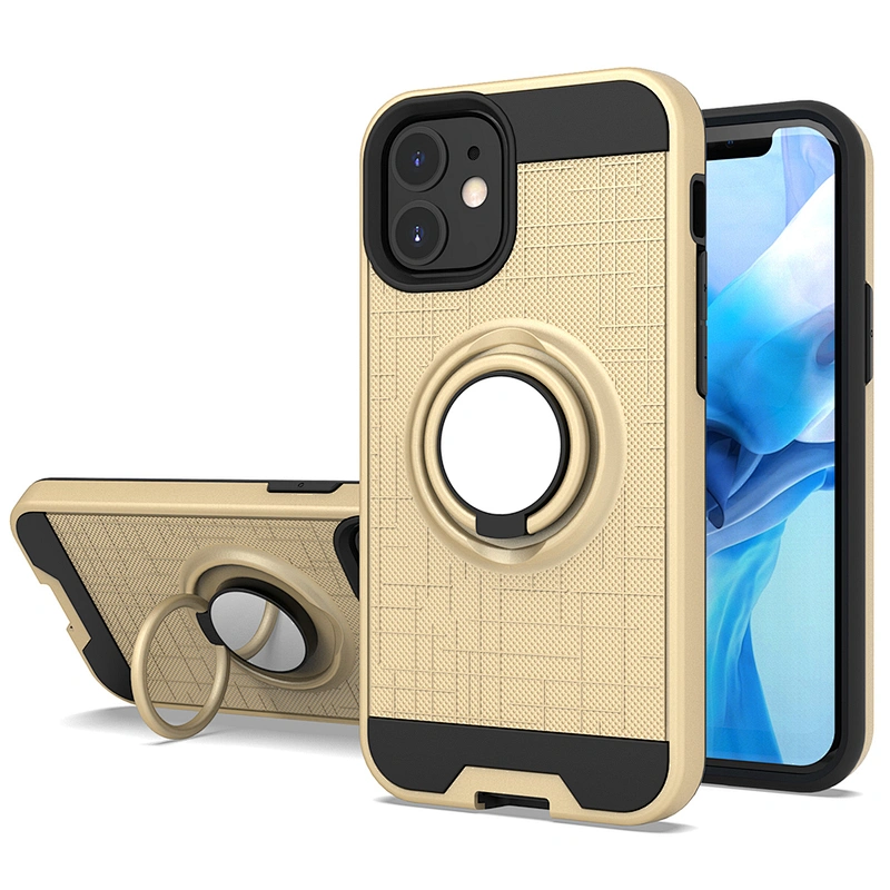 Logo Customised Rotation Ring Holder Mobile Phone Cases For IPhone 11 pro xr xs max 12