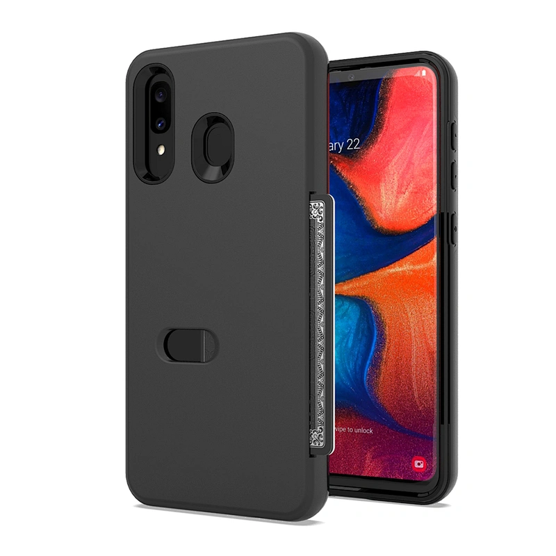 Card Slot Mobile Phone Case Accessories Back Cover For Samsung S8 Plus S9 Plus S10 Plus Note 10 Pro