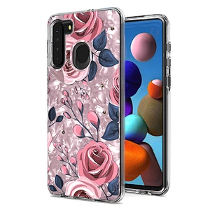 Shell Paper Covers Double Layer Mobile Cell Phone Case For Samsung A01 Core Note 20 Ultra A21S S20 FE